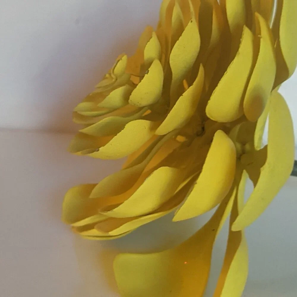 NEW Ashland Large Yellow Cabbage Succulent Stem Plant Faux Floral Decor Michaels